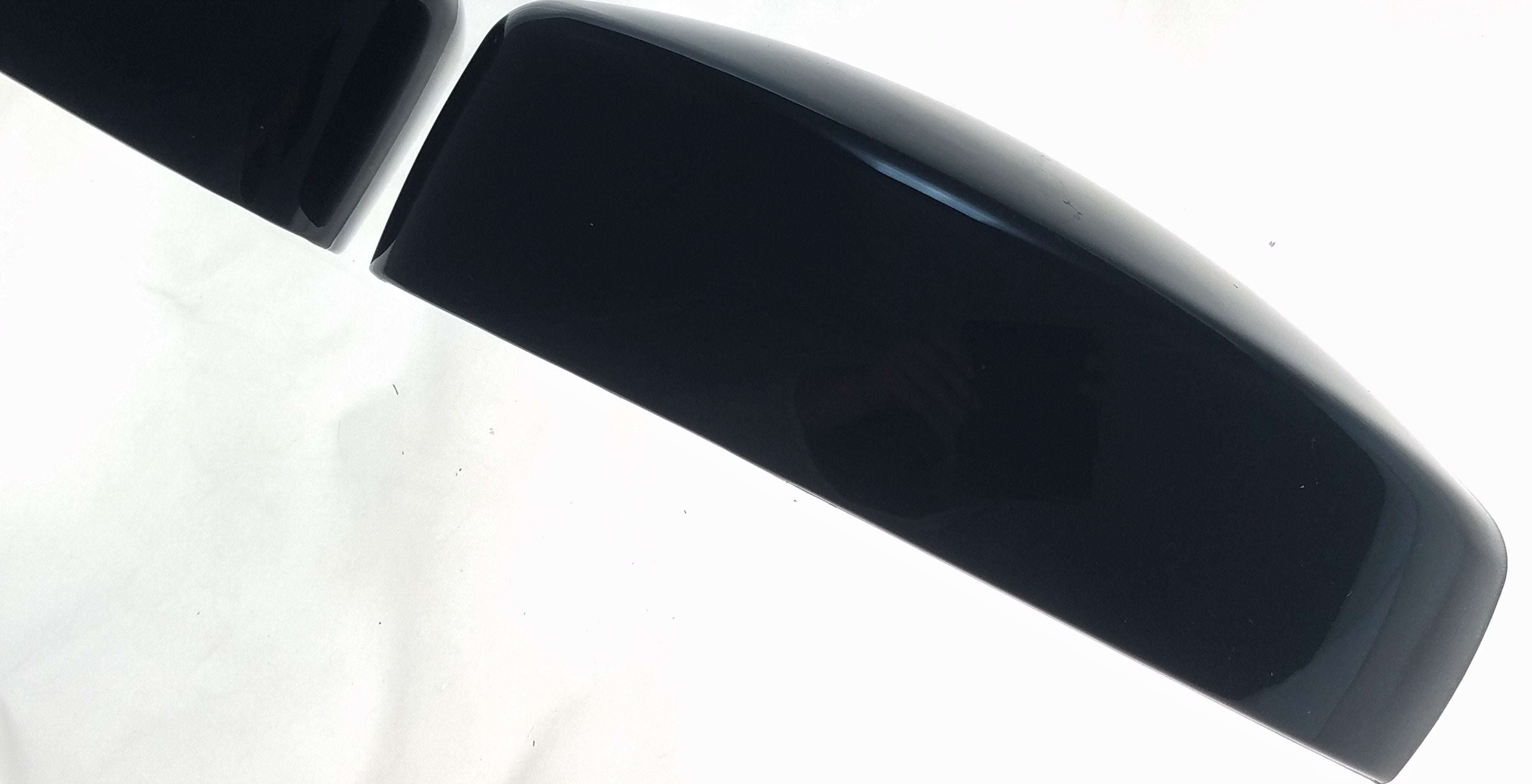 MC6196BLK 12-18 Ford Focus 2 PCS No Turn Signal Top Gloss Black Tape-on Mirror Cover