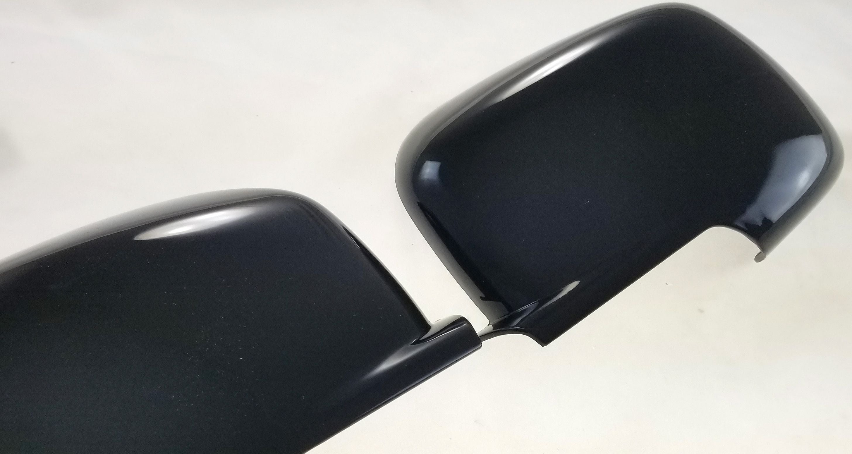 MC6219BLK 09-20 Dodge Journey 2 PCS Full Gloss Black Tape-on Mirror Cover