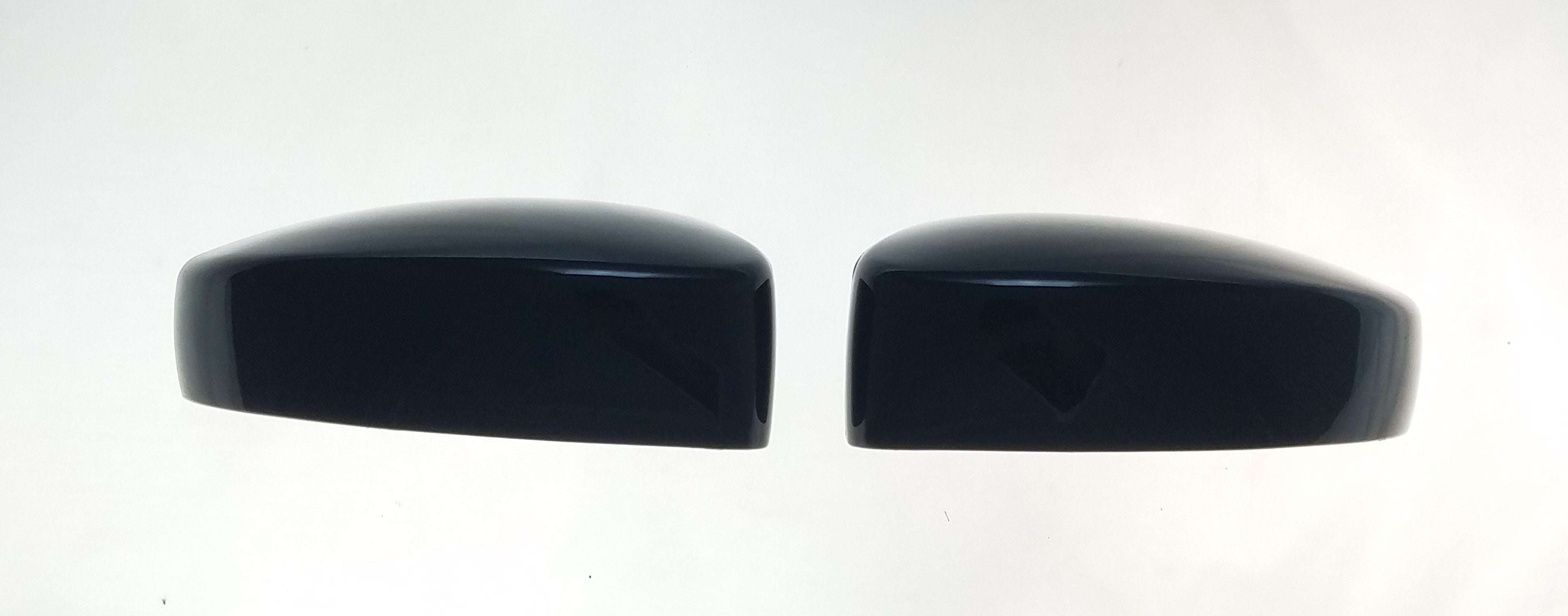 MC6240BLK 17-21 Jeep Compass 2 PCS Top Gloss Black Tape-on Mirror Cover