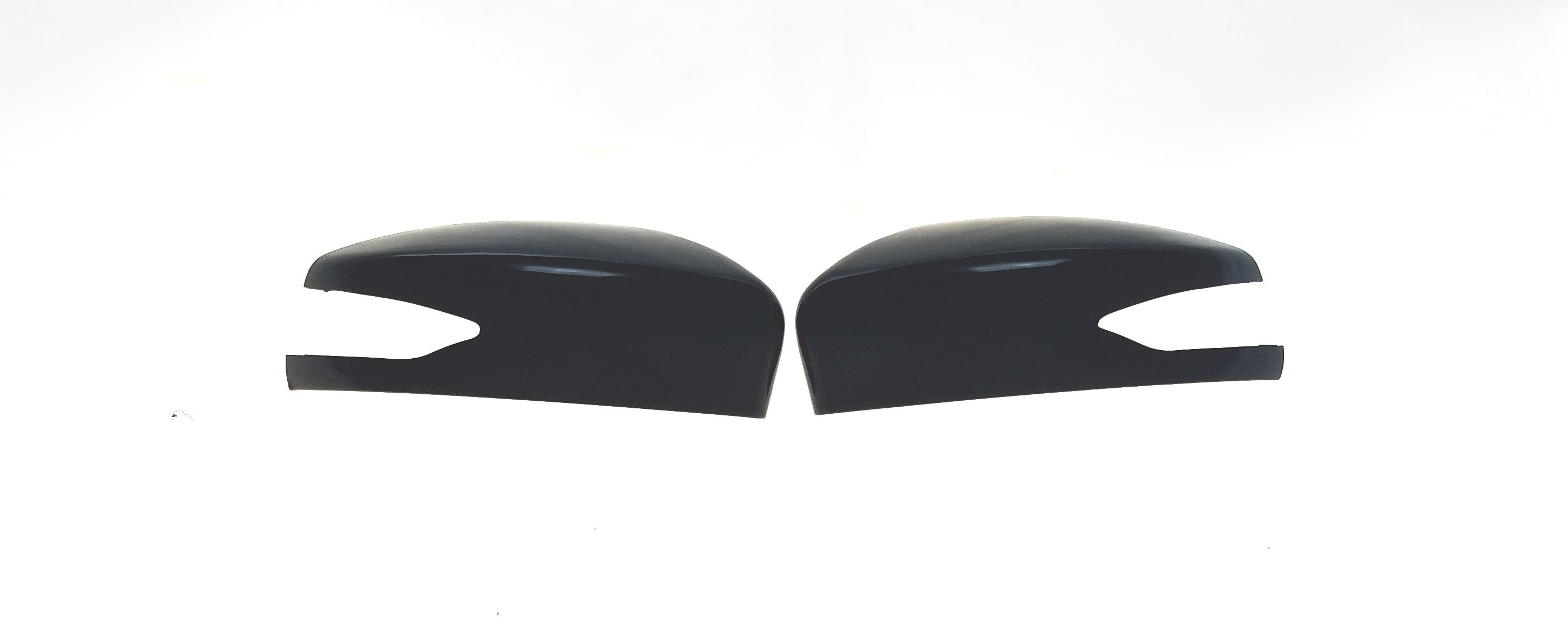 MC6244BLK 13-19 Nissan Sentra 2 PCS With Turn Signal Top Gloss Black Tape-on Mirror Cover