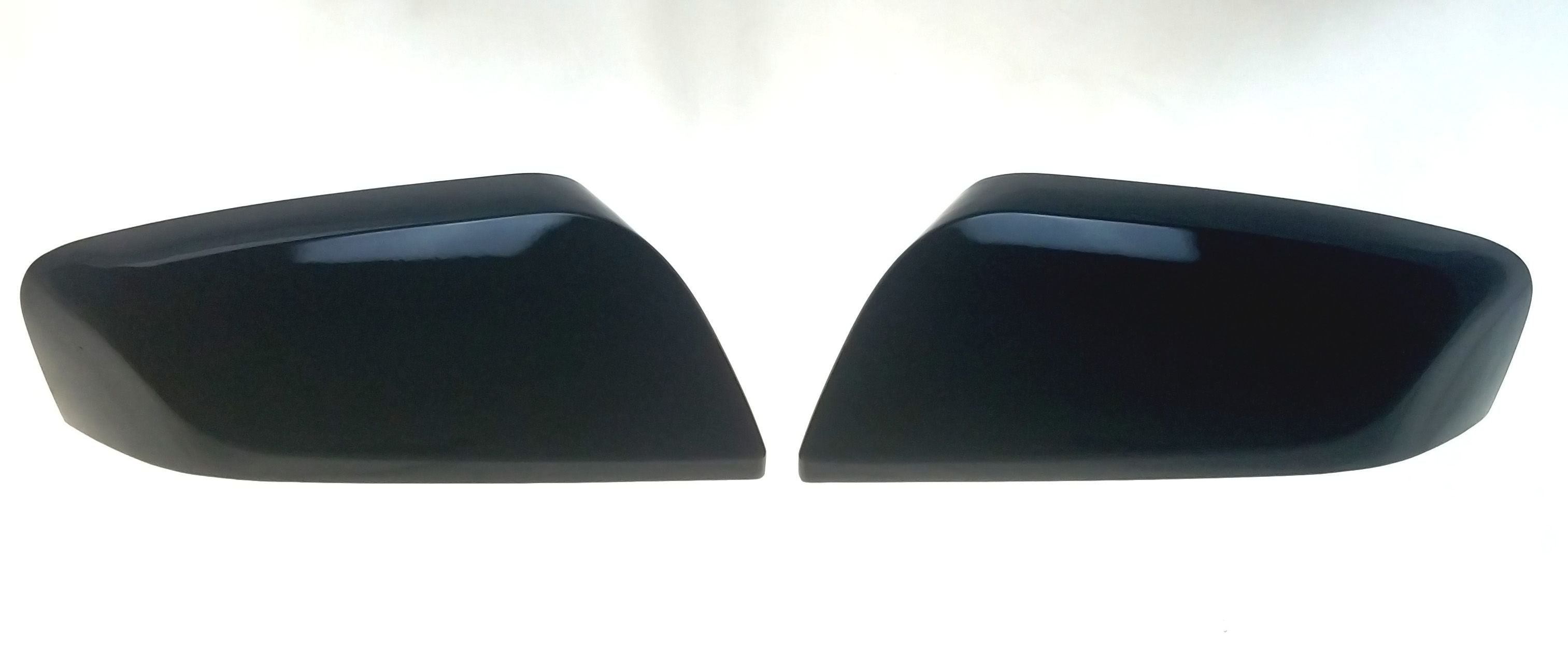 MC6251BLK 13-20 Chevrolet Impala 2 PCS Top Gloss Black Tape-on Mirror Cover