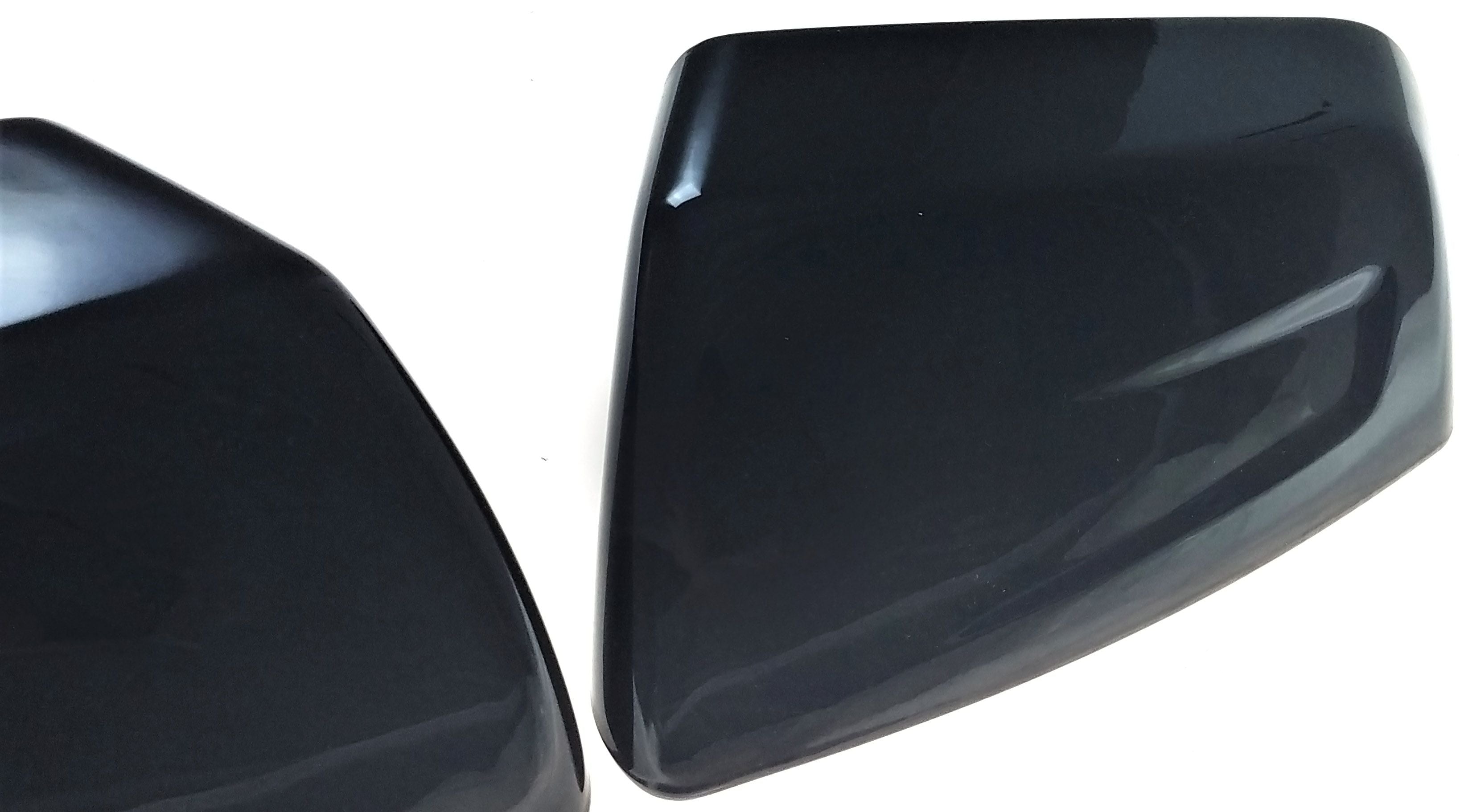 MC6282BLK 17-19 GMC Acadia 2 PCS Top Gloss Black Tape-on Mirror Cover