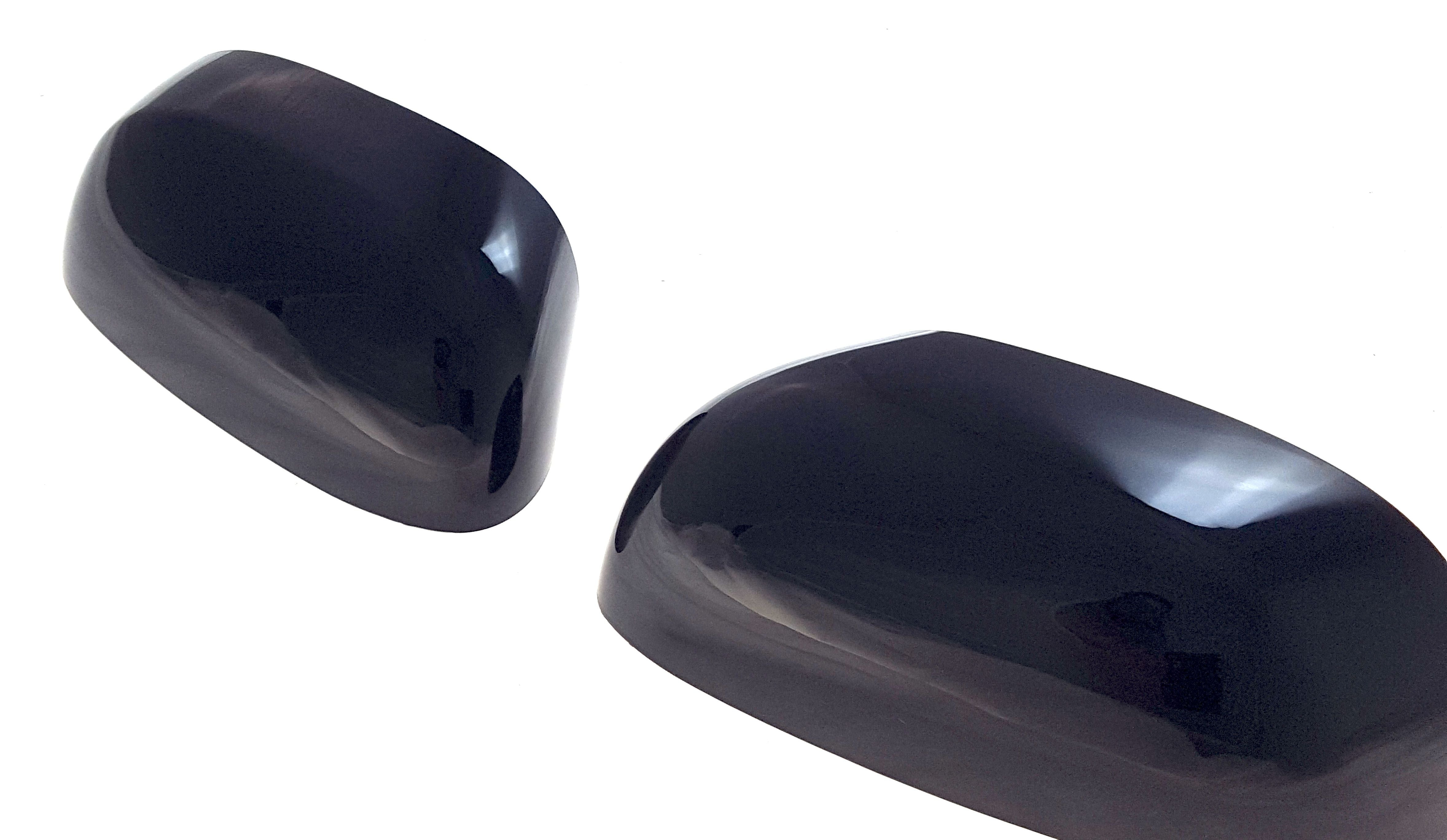 MC6283BLK 14-19 Kia Soul 2 PCS Top Gloss Black Tape-on Mirror Cover