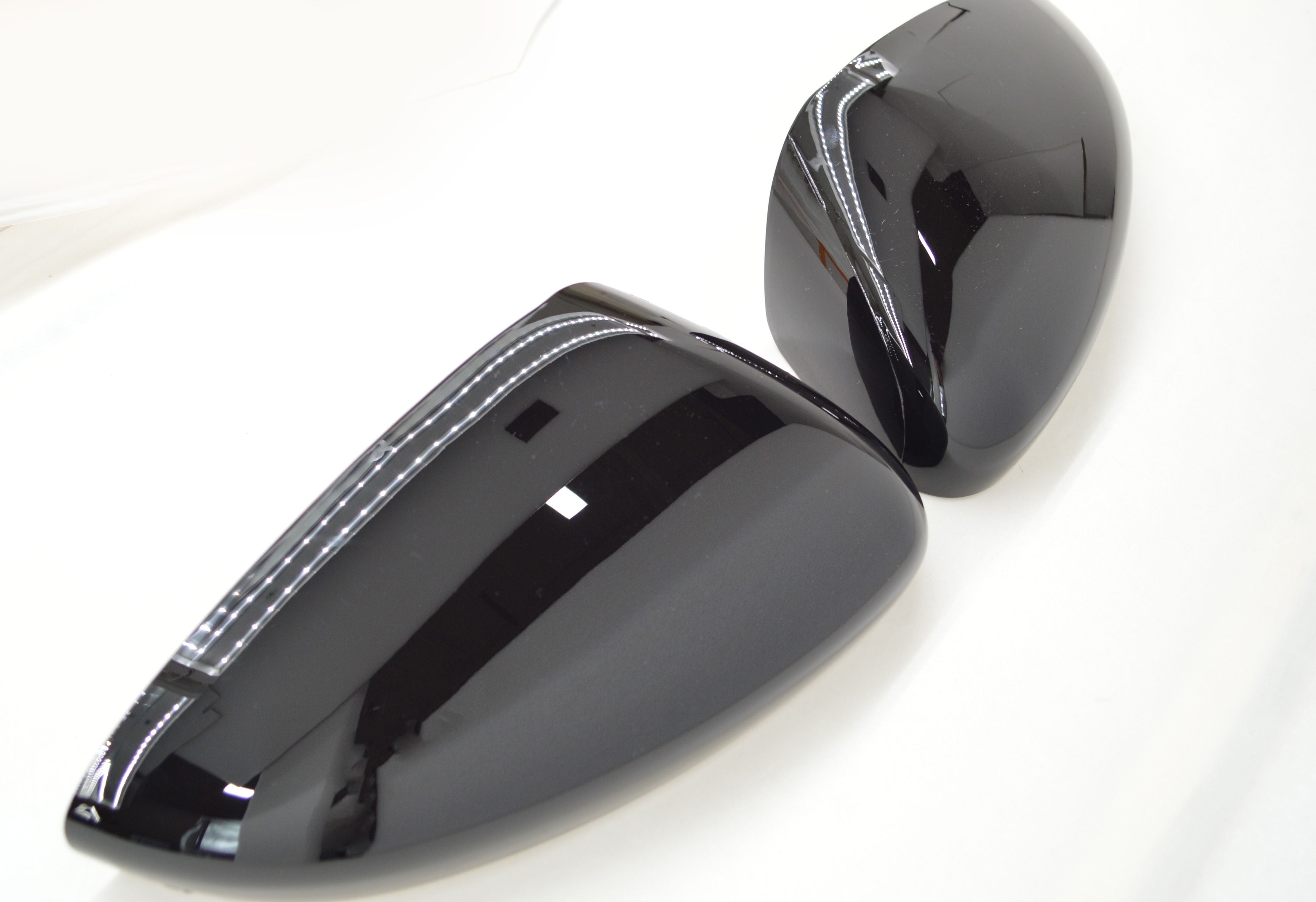 MC6291BLK 18-22 Honda Accord 2 PCS No Turn Signal Top Gloss Black Tape-on Mirror Cover