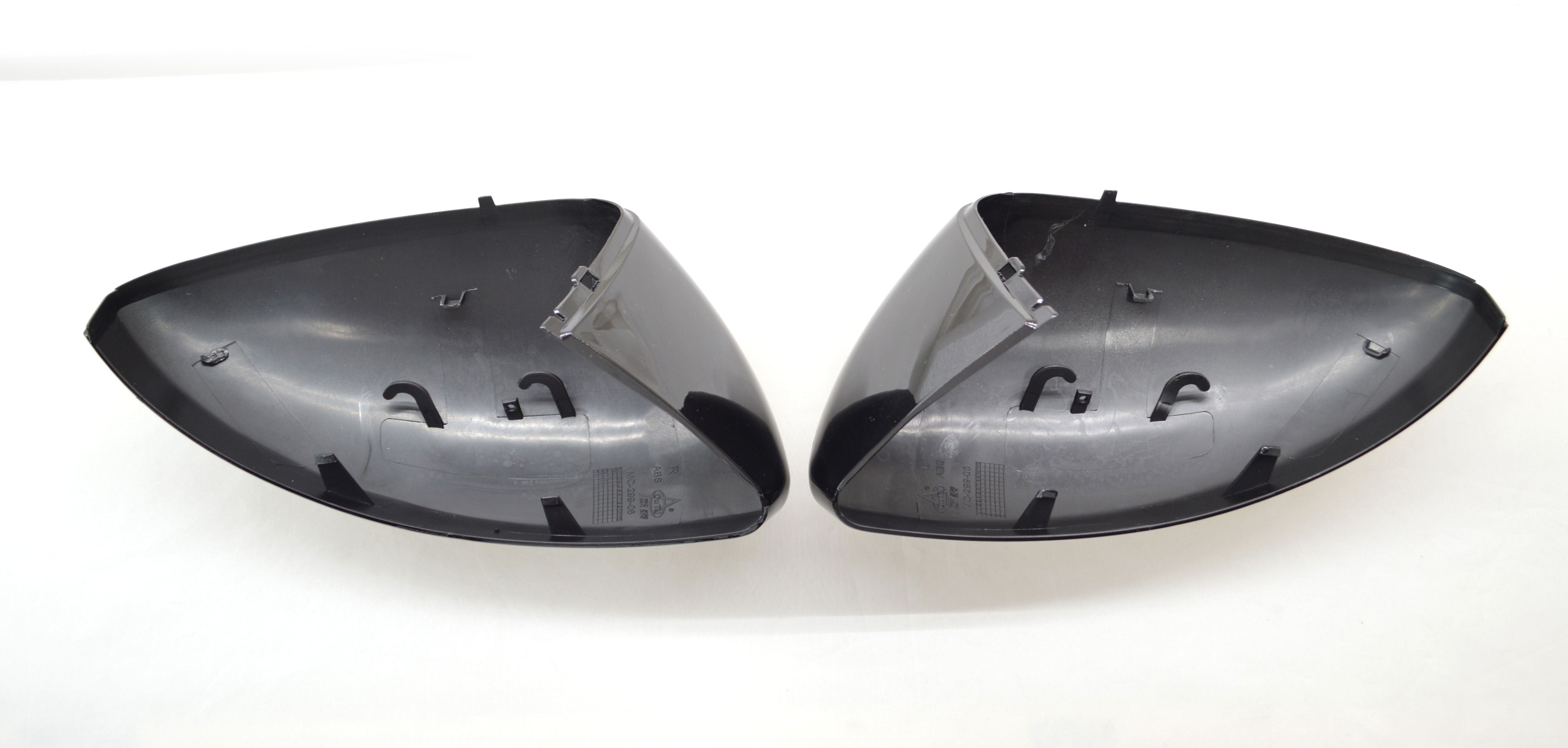 MC6299BLK 19-22 Nissan Altima 2 PCS Top Gloss Black Replacement Mirror Cover