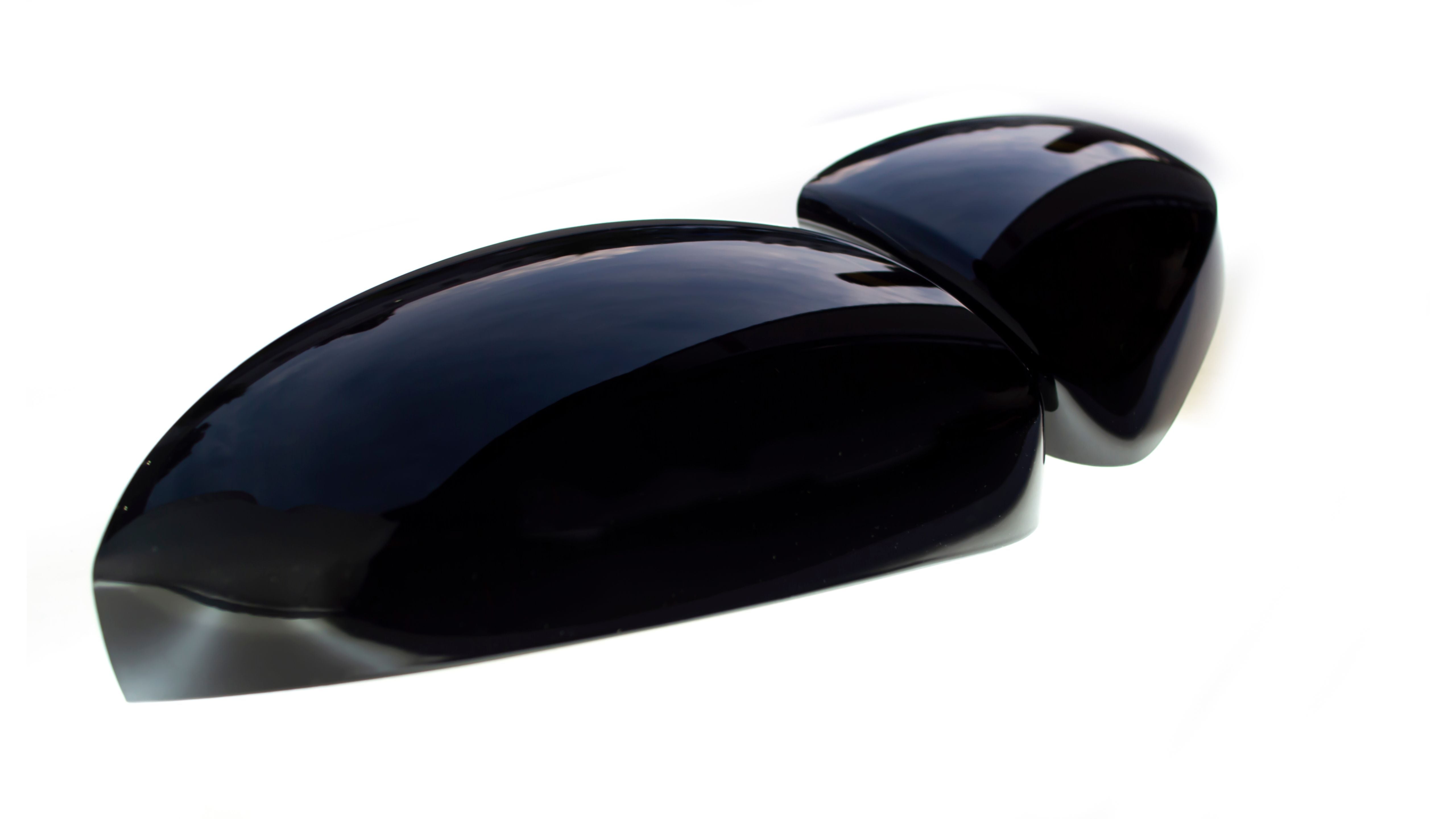 MC6300BLK 16-21 Hyundai Tucson 2 PCS No Turn Signal Top Gloss Black Tape-on Mirror Cover