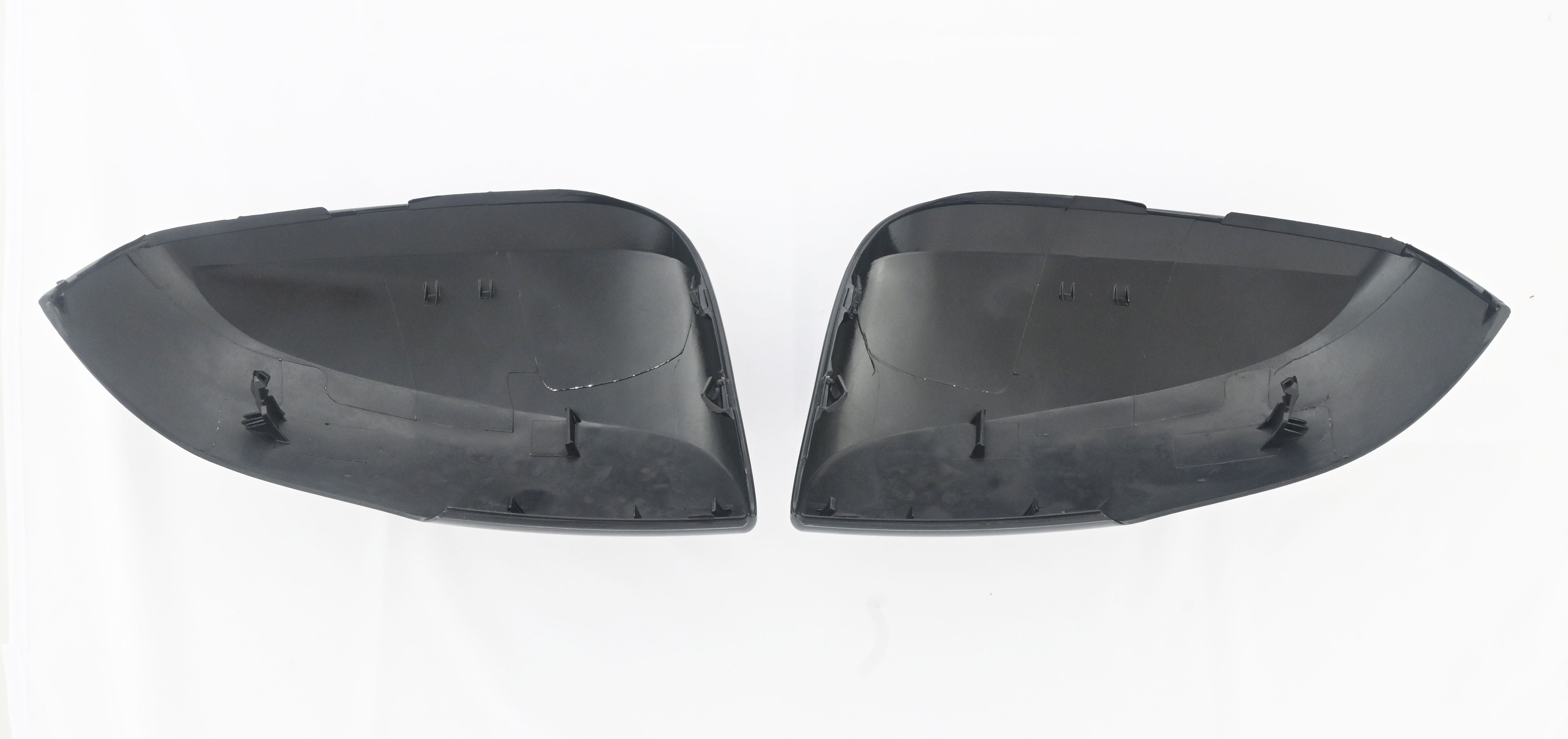 MC6307BLK 16-23 Toyota Tacoma, 2 PCS With Turn Signal Top Gloss Black Replacement Mirror Cover