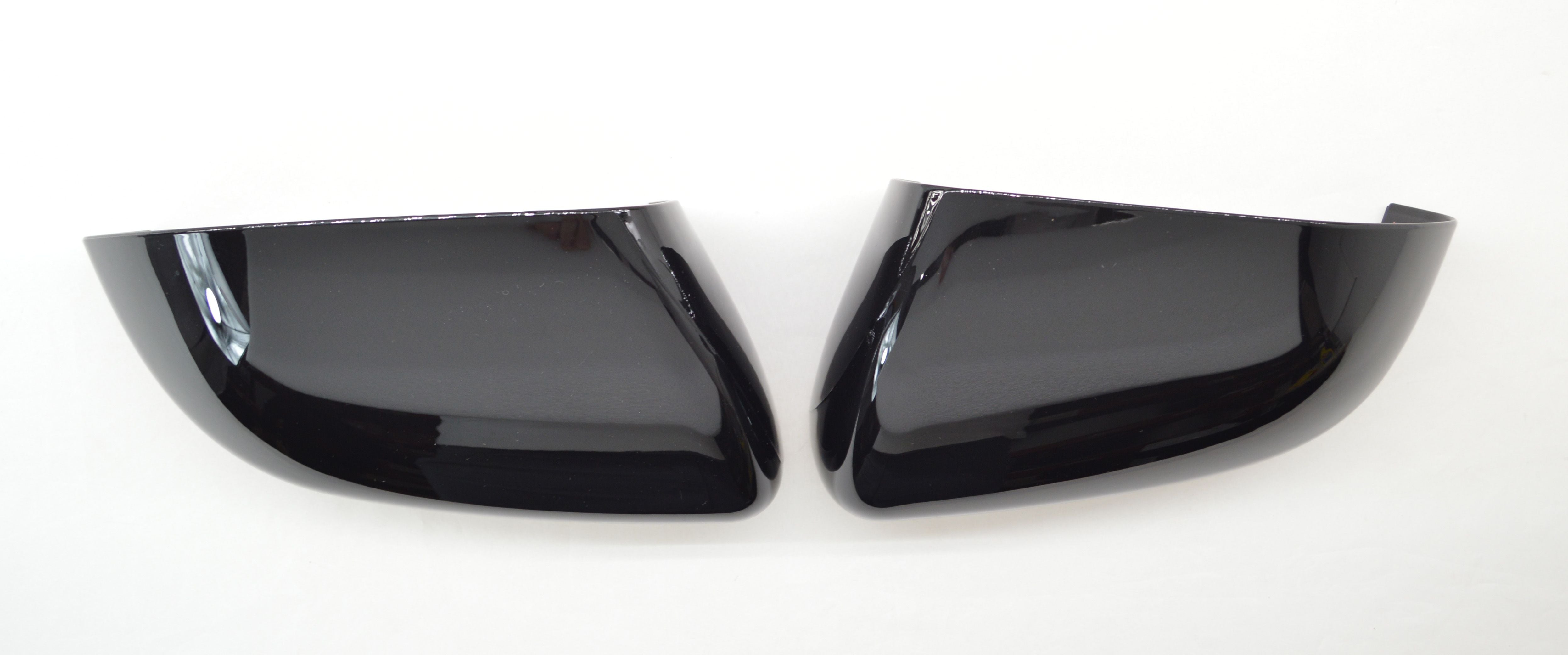 MC6313BLK 20-22 Ford Explorer 2 PCS No Turn Signal Top Gloss Black Tape-on Mirror Cover