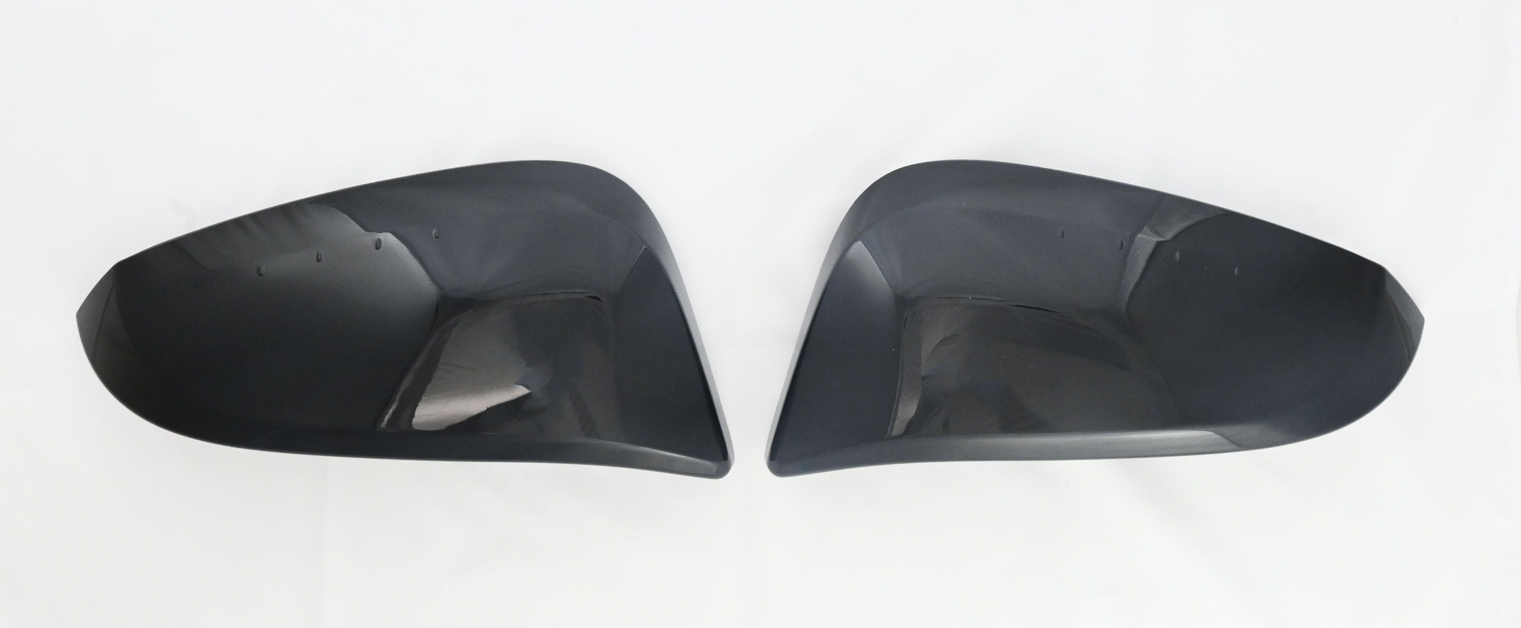 MC6314BLK 21-22 Toyota Venza 2 PCS Top Gloss Black Replacement Mirror Cover