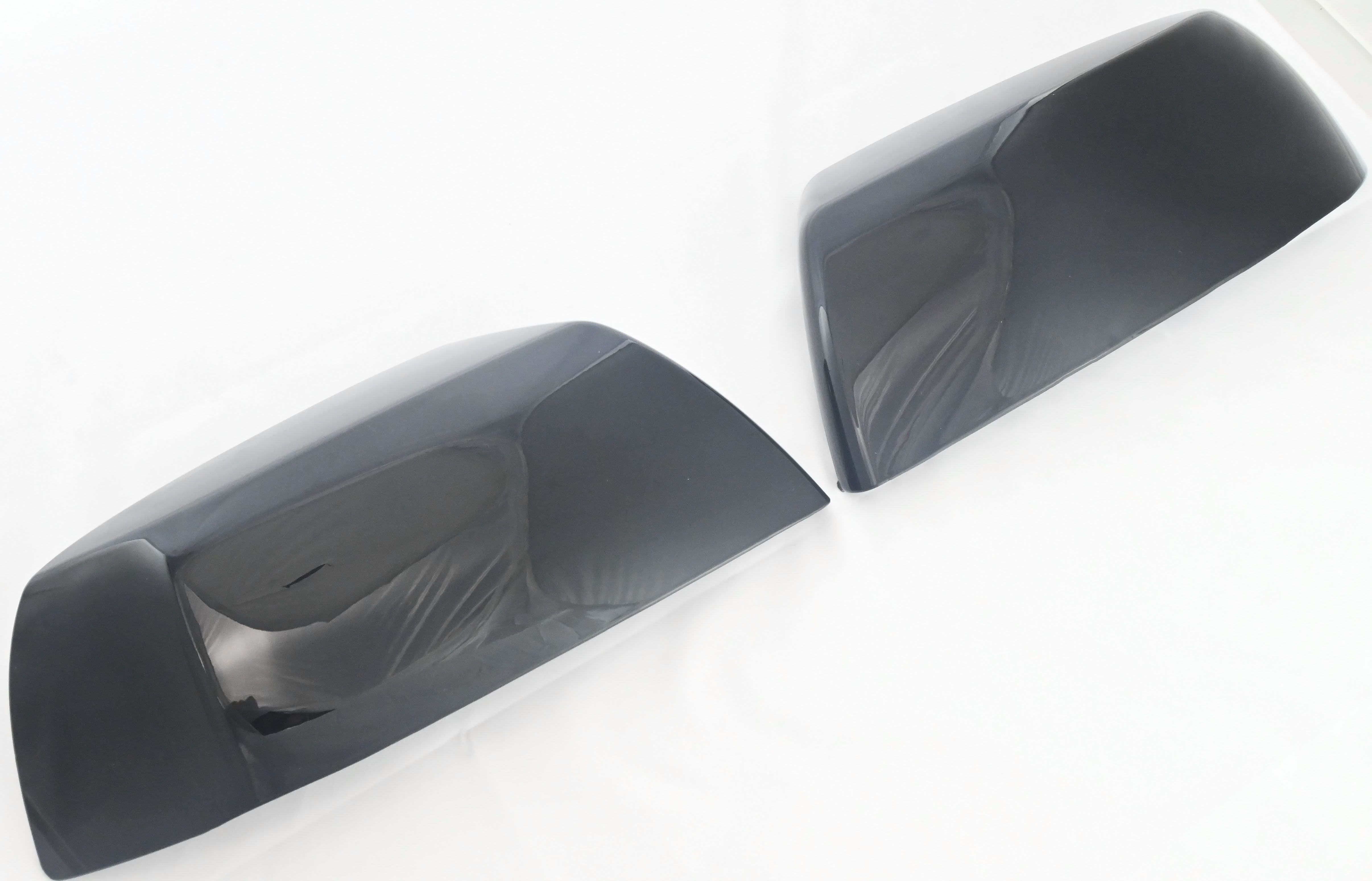 MC6329BLK 07-20 Toyota Sequoia 2 PCS Top Gloss Black Replacement Mirror Cover