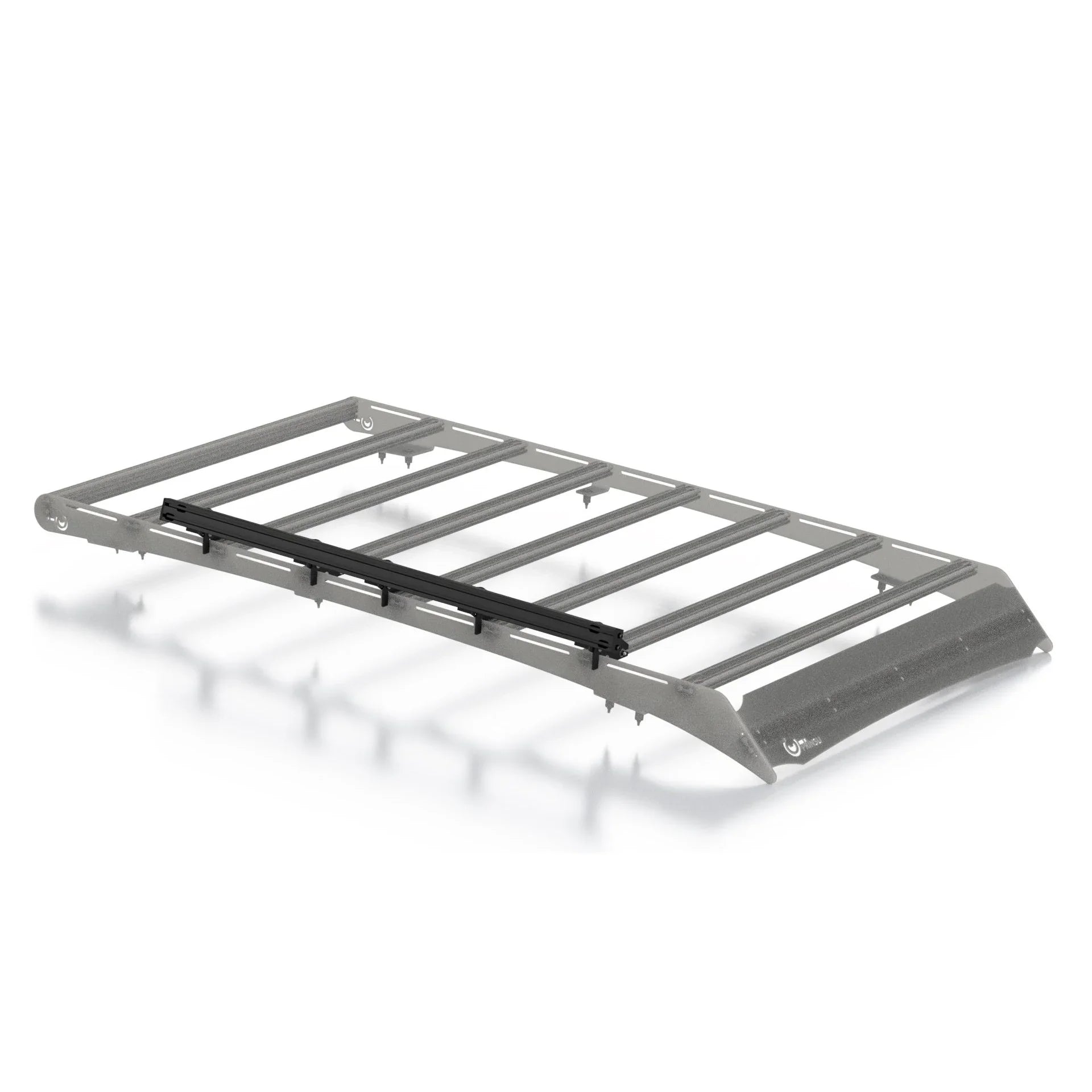 Medium transparent roof rack for overlanding vehicles, suitable for SUVs and trucks
