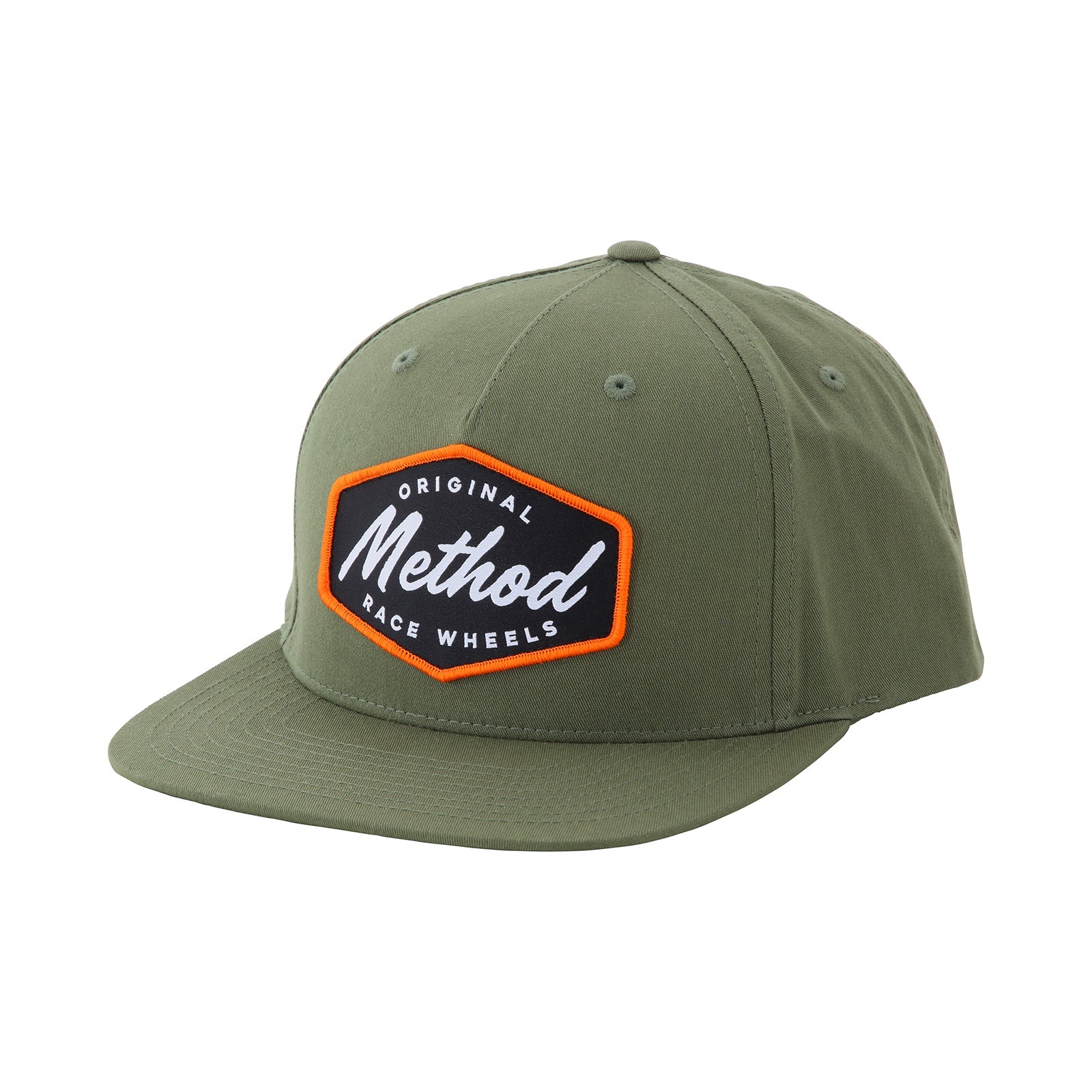 method-apparel-hat-green-with-orange-patch-63 - NVMOS
