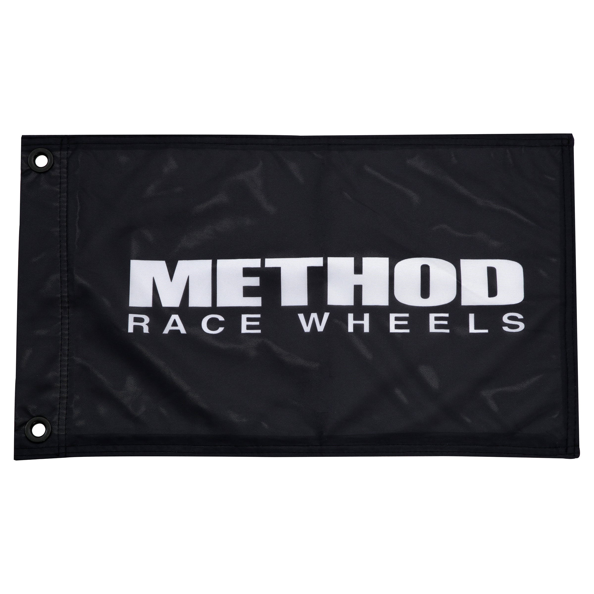 method-merchandise-rally-flag-black-and-white-method-race-wheels - NVMOS