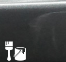Trim Illusion 2022-2024 Toyota Tundra Chrome Delete Exterior Door Handle Snap-on Overlays Chrome Delete Kit Magnetic Gray Metallic (1G3)