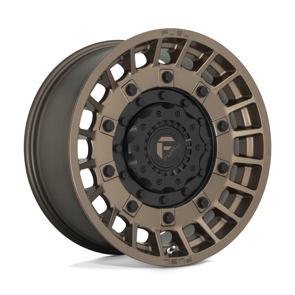 Fuel Militia D725 Matte Bronze & Black wheel, universal fit