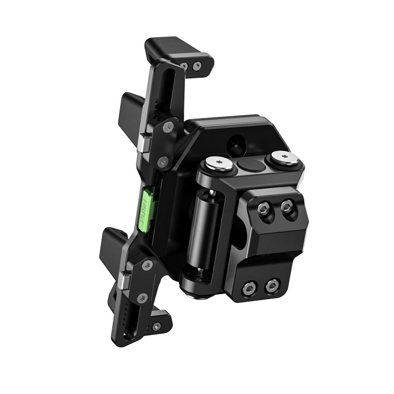 LOBOO PH06 Motorcycle Phone Holder – Adjustable Anti-Vibration Mount with Wireless & Wired Fast Charging, 360° Rotation