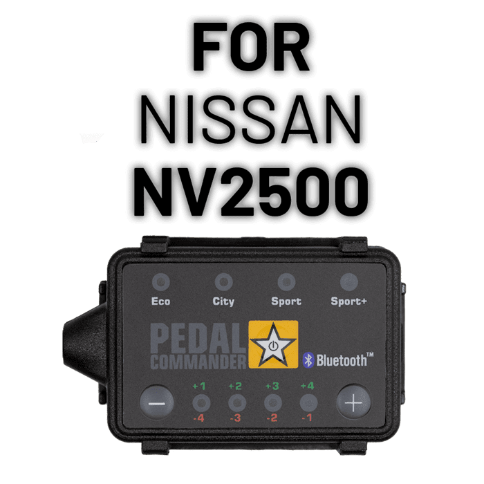 Pedal Commander throttle response controller for Nissan NV2500