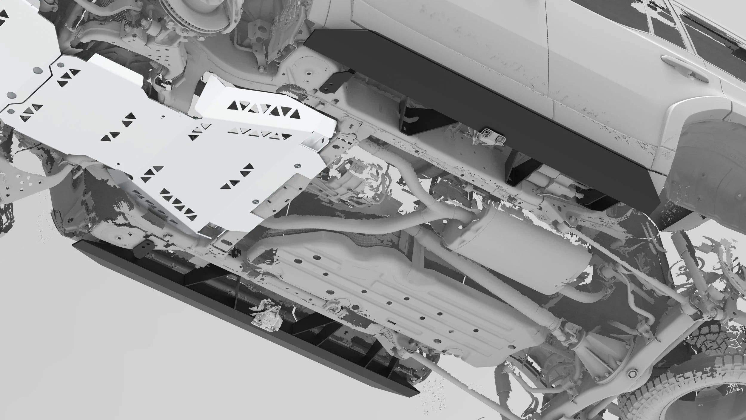 2024-Current Lexus GX550/Toyota Land Cruiser Rock Sliders