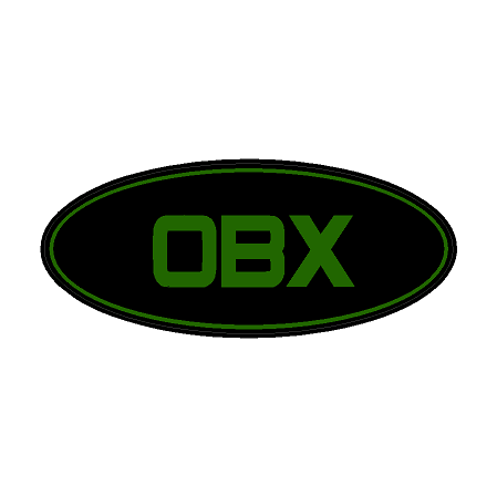 "OBX" Rear Oval Emblem Overlays (Printed Series) - 2021-2024 Bronco Outer Banks