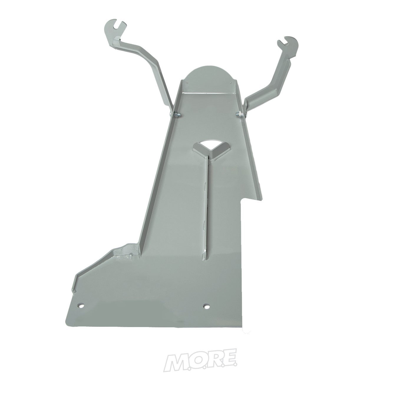 Aluminum skid plate for oil pan and transmission, fits Jeep Wrangler JL 2-door 3.6L 2021.