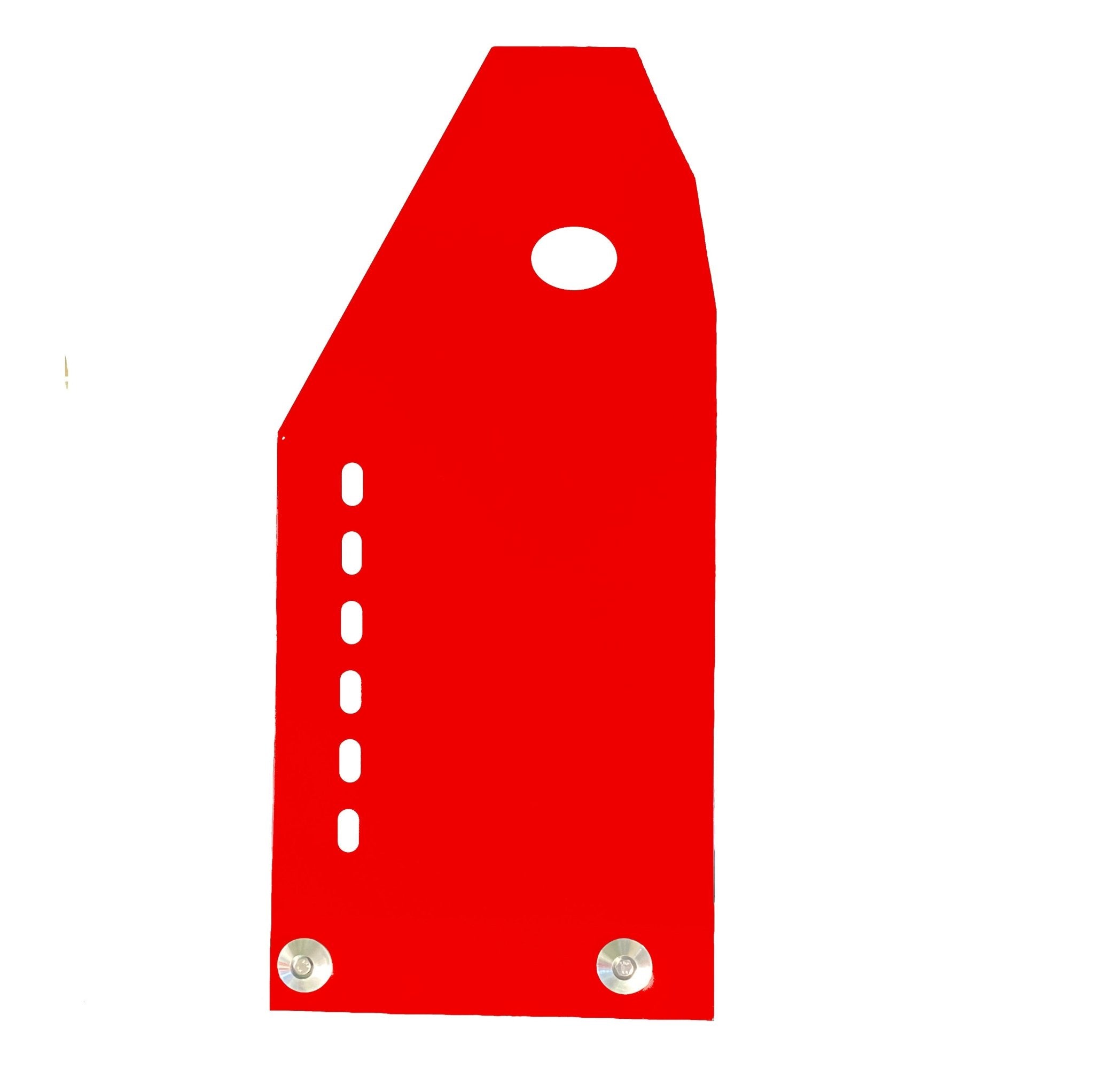 Red aluminum oil pan and transmission skid plate for Jeep Wrangler JL 3.0L Turbo Diesel