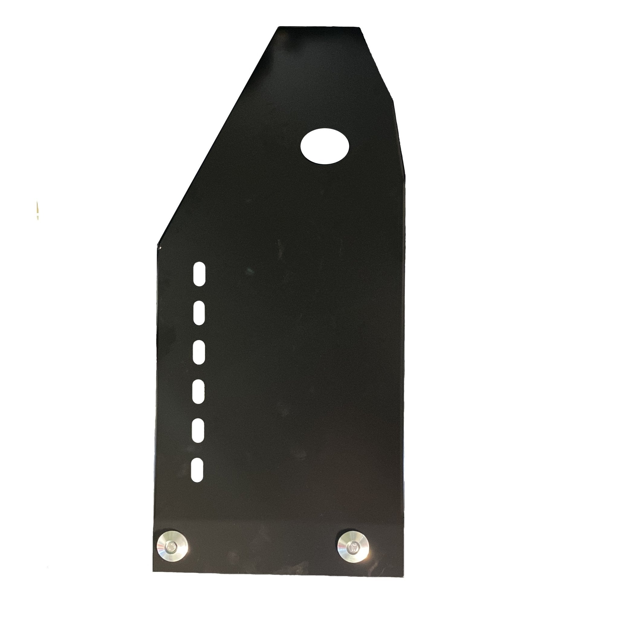 Black steel oil pan and transmission skid plate for Jeep Gladiator JT 3.0L diesel
