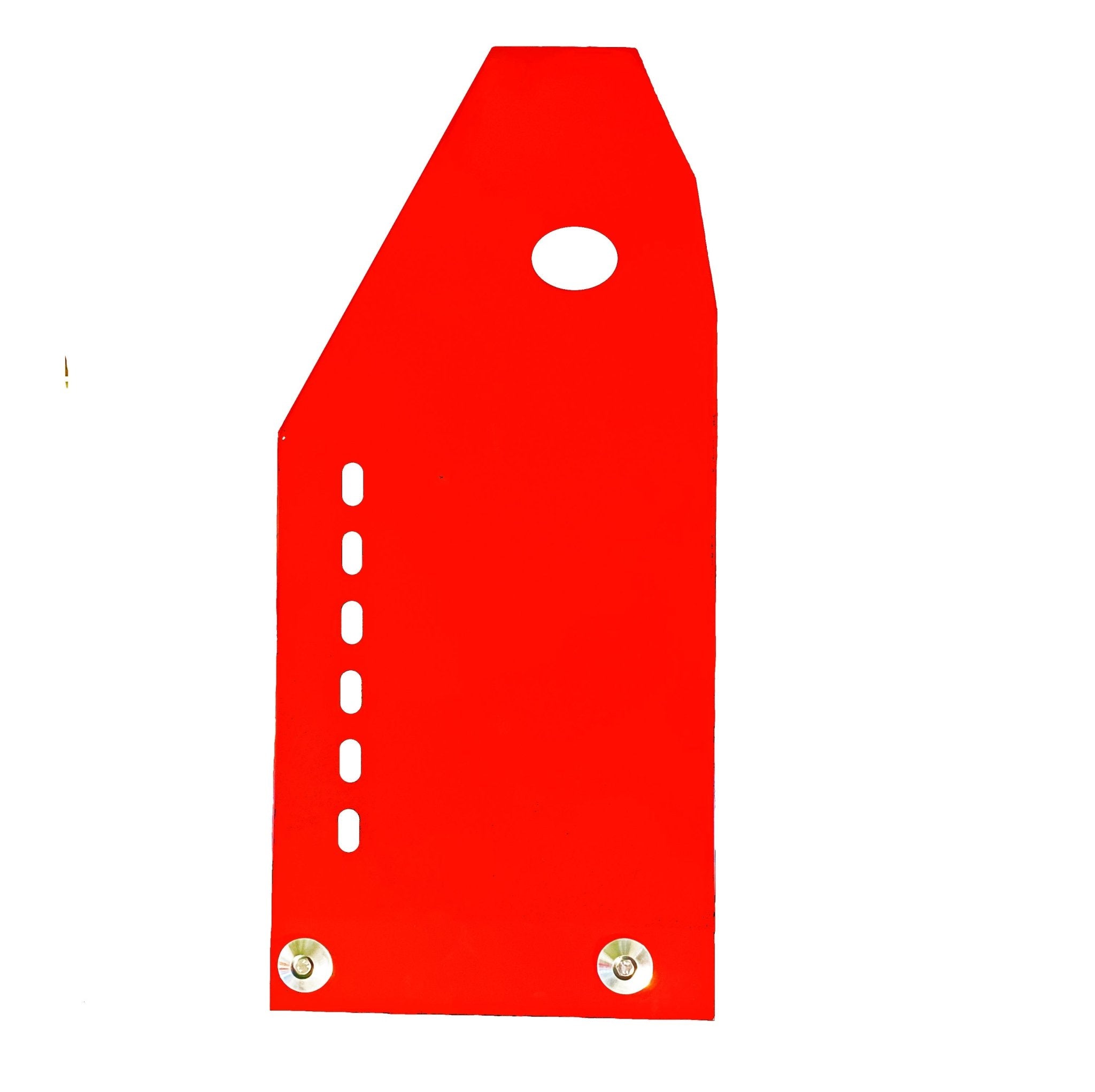 Red oil pan and transmission skid plate for Jeep Gladiator JT 3.0L Turbo Diesel