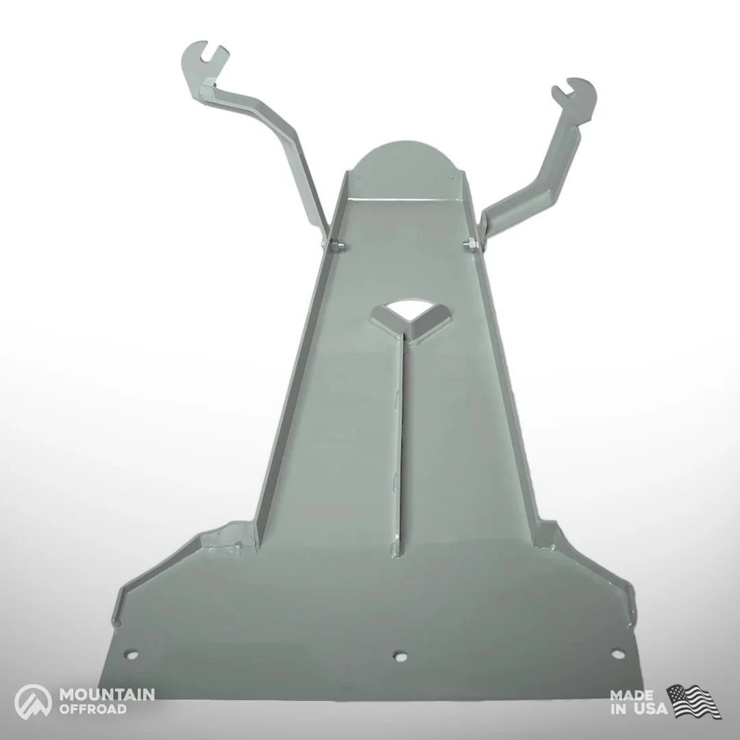 Steel skid plate for Jeep Wrangler JL 3.6L, oil pan and transmission protection