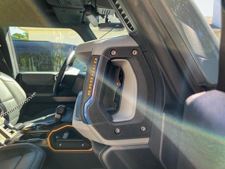 Outer Grab Handle Stripe Overlays (EZ Apply - Standard Series) - 2021+ Bronco