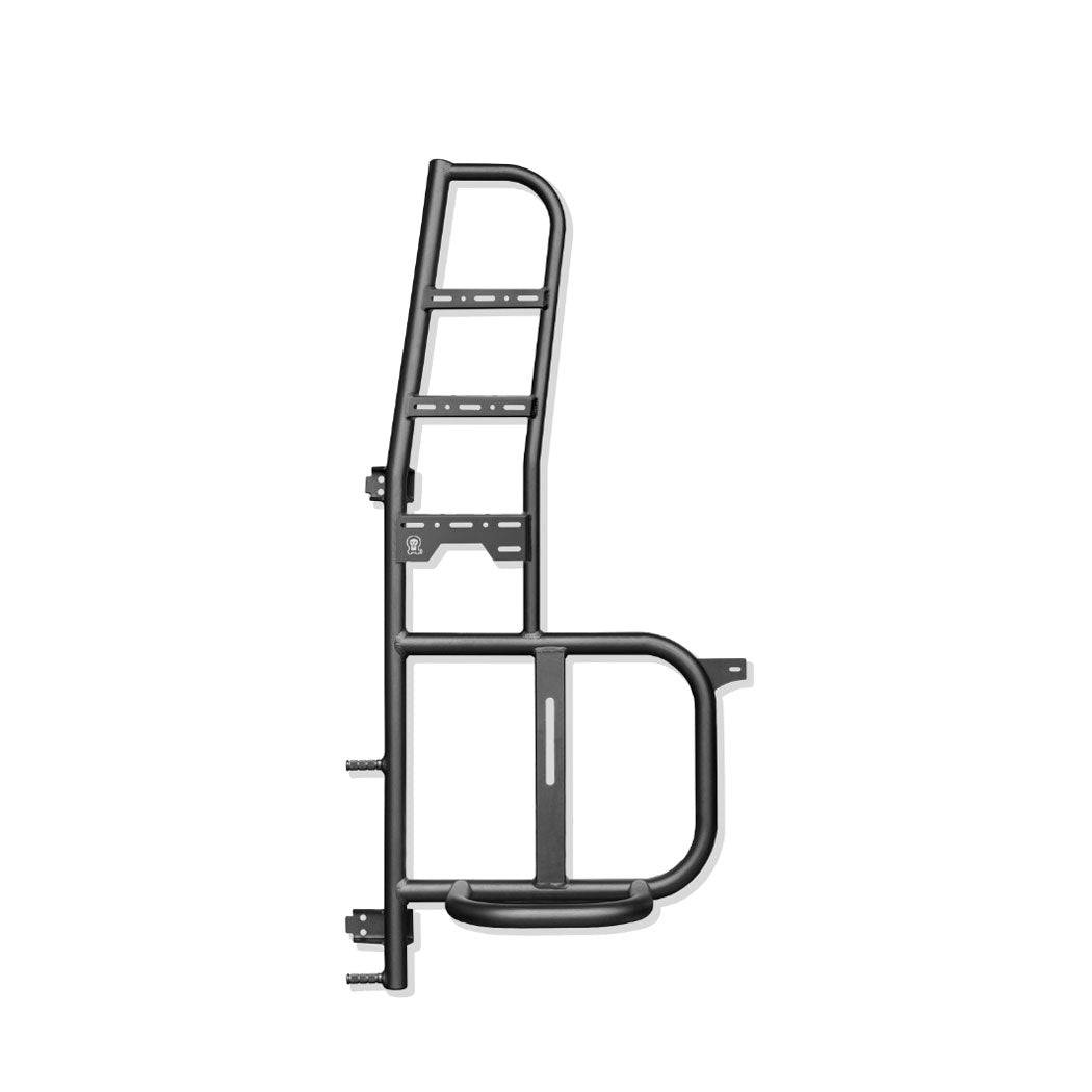 Canyon Adventure Vans Explorer ladder and tire carrier for Mercedes Sprinter 2019+