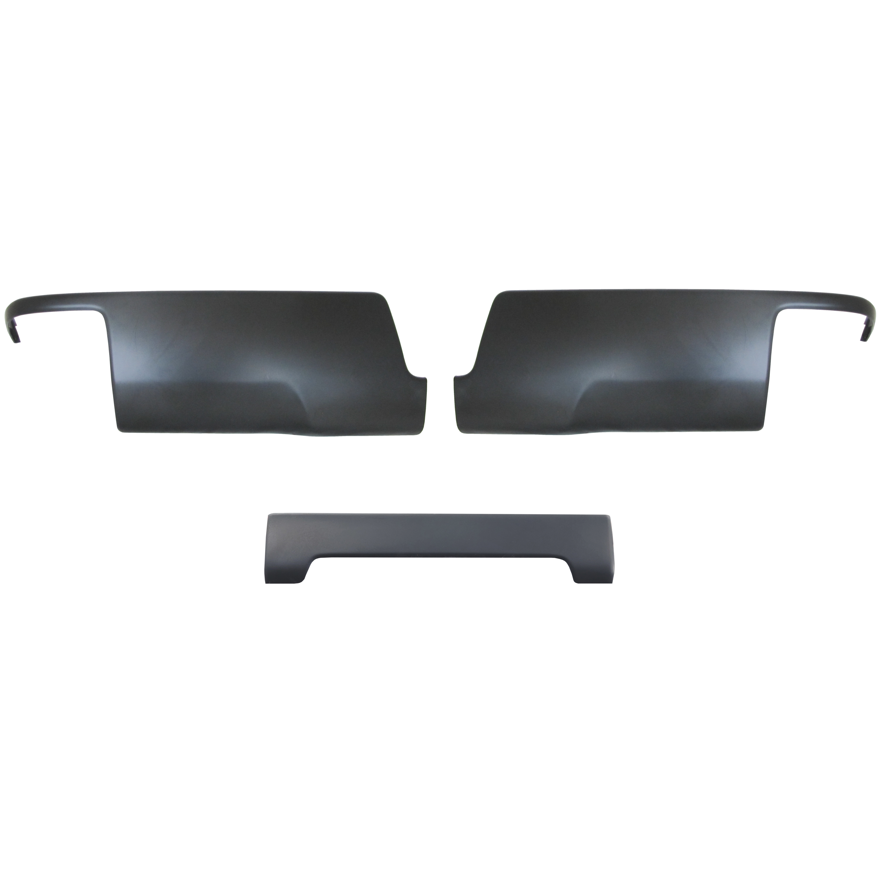 Paintable ABS option for the 2014-2018 Chevy Silverado and GMC Sierra, perfect for someone with a buddy who paints or wants to paint it themselves - chrome delete kit