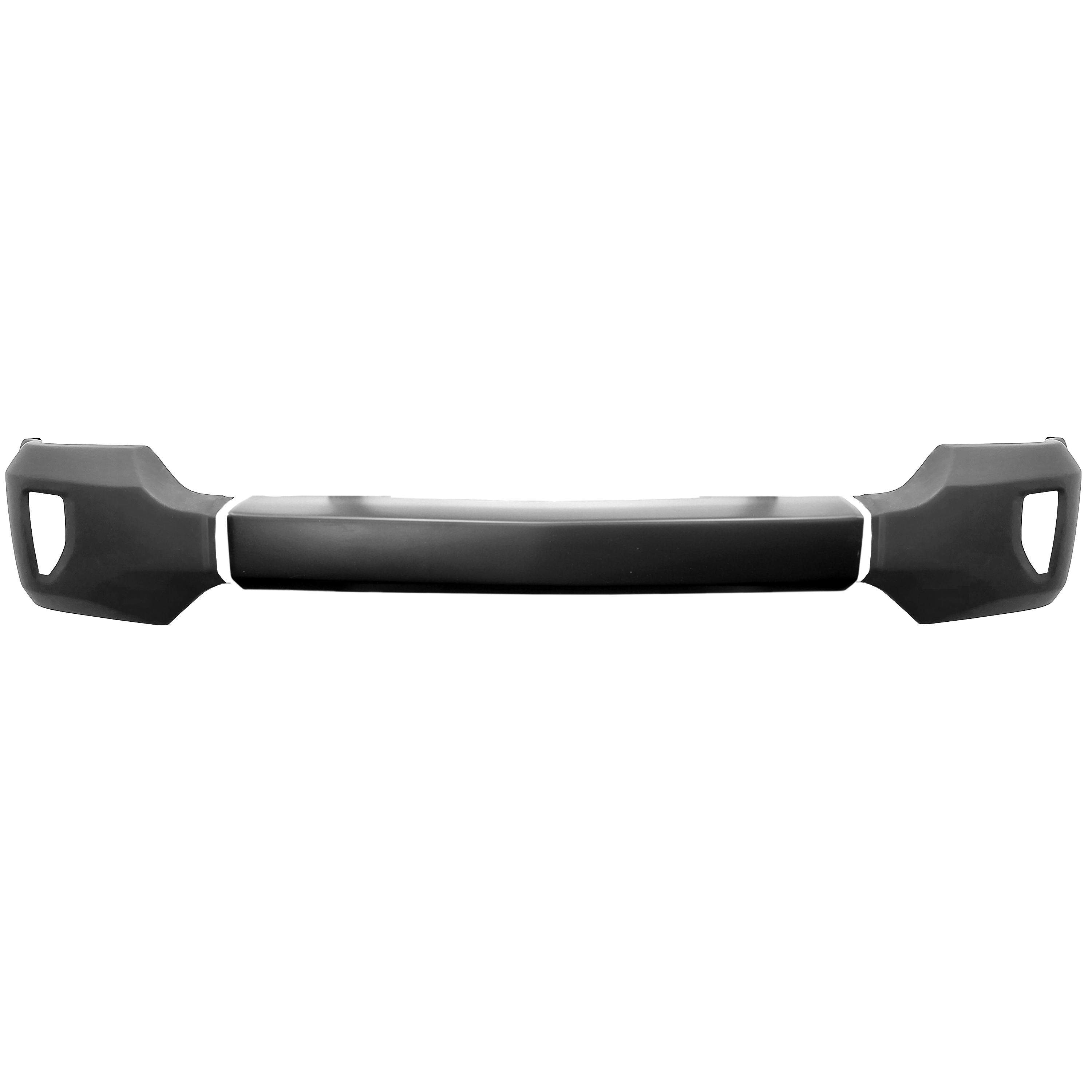 Paintable front BumperShellz for 2016-2018 Chevy Silverado 1500, no parking sensors, with fog lamps, ready for customization