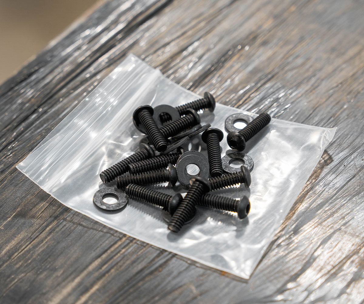 Prinsu Design Studio crossbar hardware kit for universal fit Prinsu racks