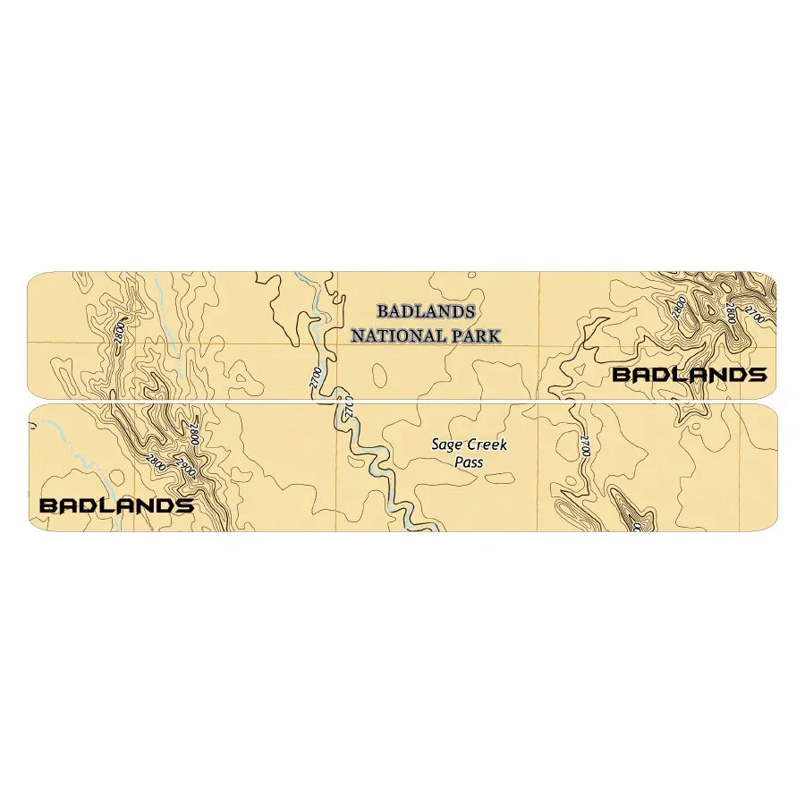 Printed Series Door Sill Protectors - 2021+ Bronco 2/4 Door