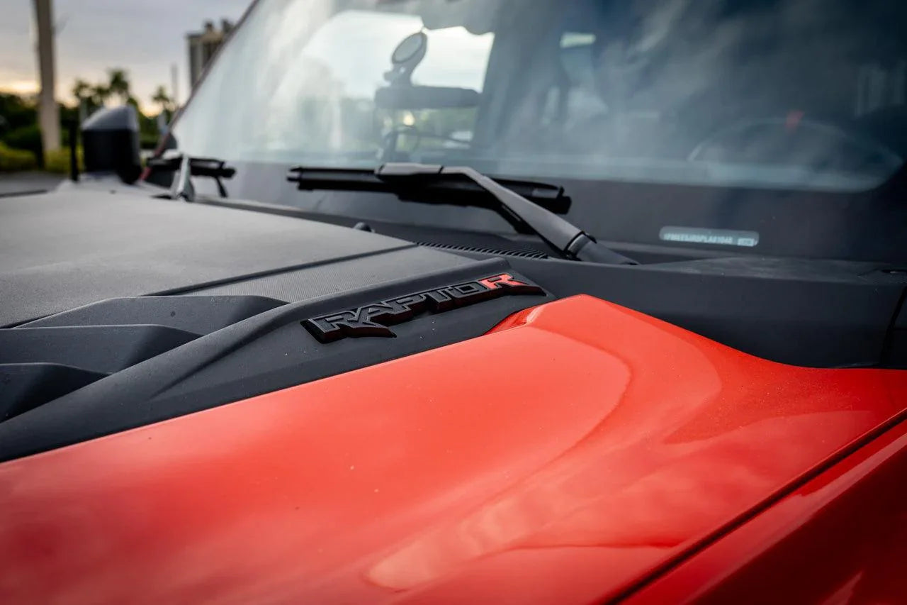 R Inlay for Hood Emblems - 2022+ Bronco Raptor