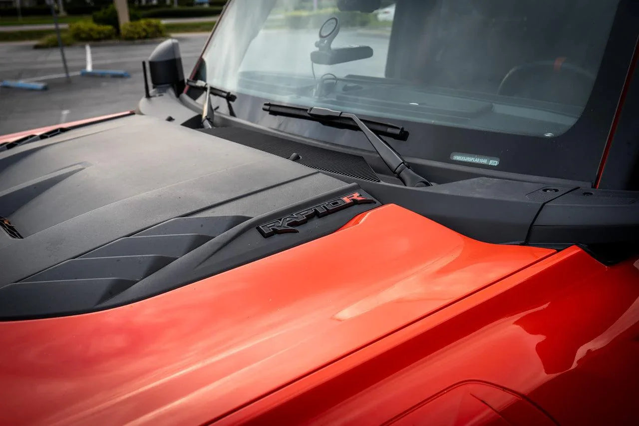 R Inlay for Hood Emblems - 2022+ Bronco Raptor