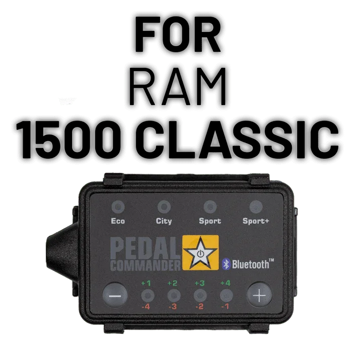 Pedal Commander throttle response controller for RAM 1500 Classic with eco, sport, Bluetooth modes