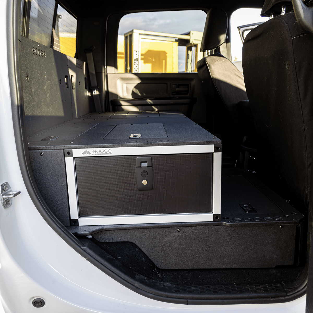 Ram 2500/3500 2009-Present 4th and 5th Gen. Crew Cab - Second Row Single Drawer Module – view 4