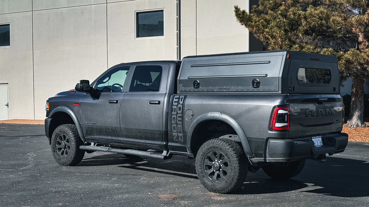 Dirtbox Overland Gull Wing Truck Bed Topper for Chevy Colorado, GMC Canyon, Silverado and Sierra
