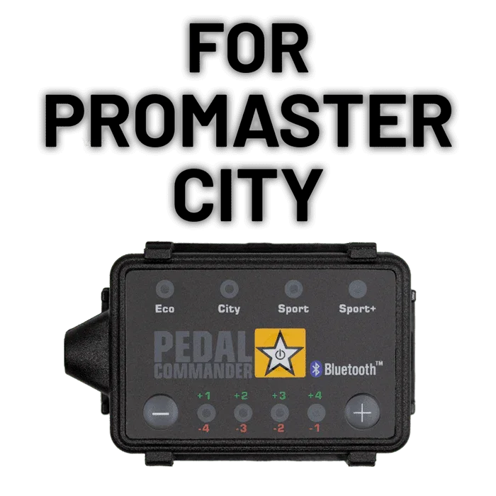 Pedal Commander throttle response controller for Ram ProMaster City, Eco City Sport modes