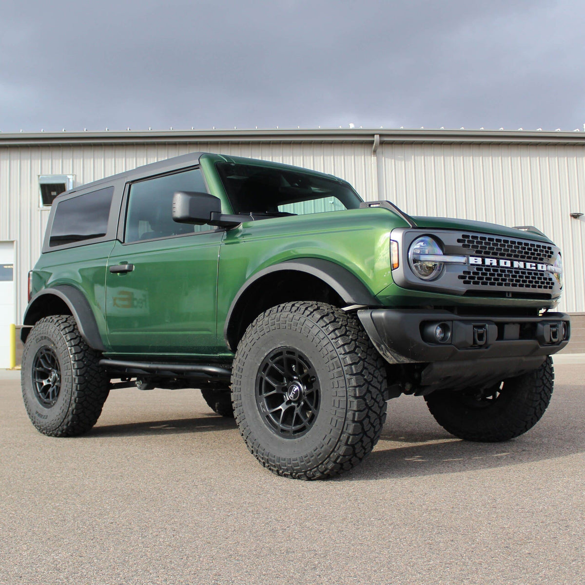 RCI rock sliders for 2021+ Ford Bronco 2-door