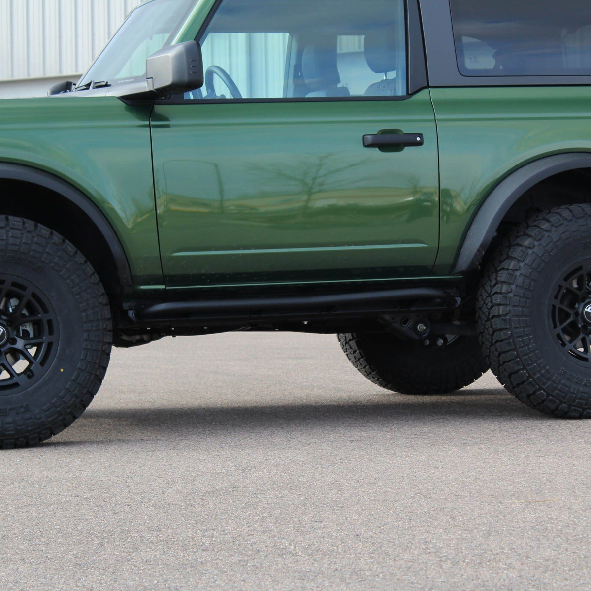 RCI rock sliders for 2021+ Ford Bronco 2-door