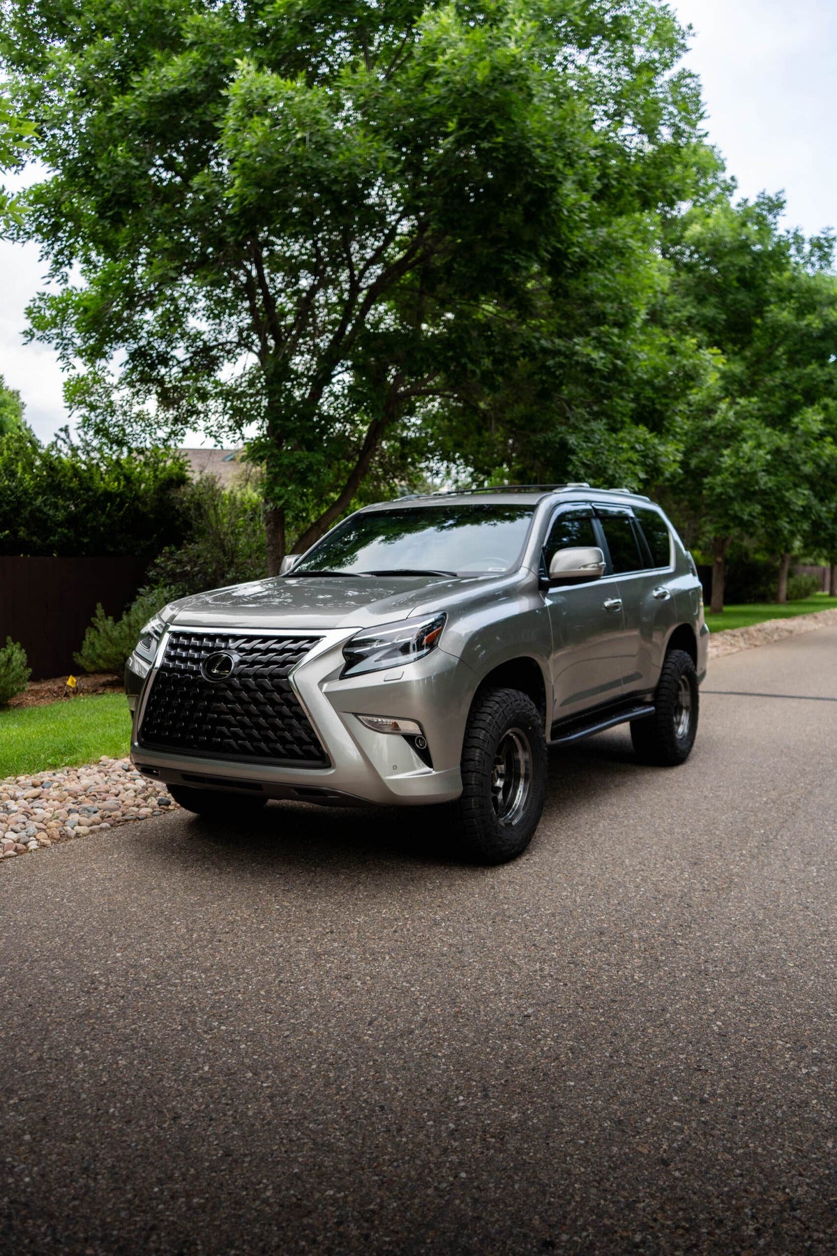 RCI rock sliders for 2010+ Lexus GX 460
