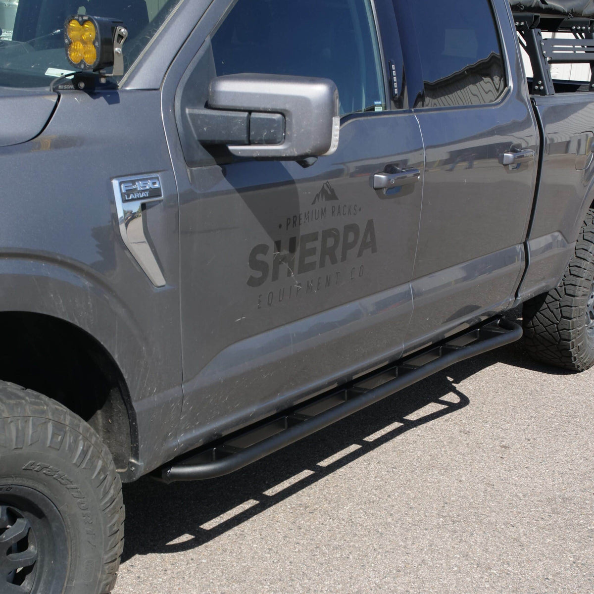 RCI rock sliders for 2019+ Ford F-150 SuperCrew