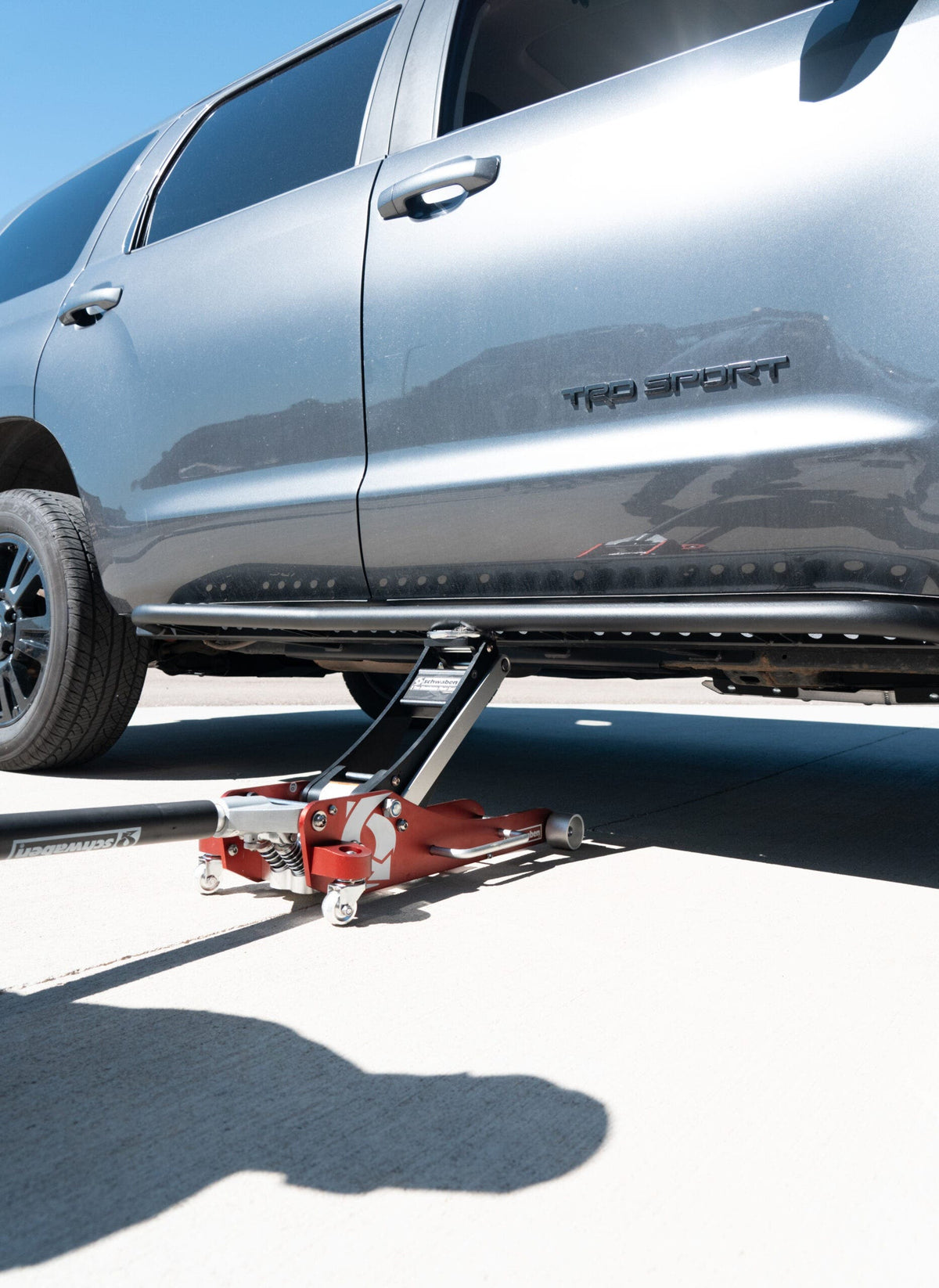 RCI rock sliders for 2008-2022 Toyota Sequoia