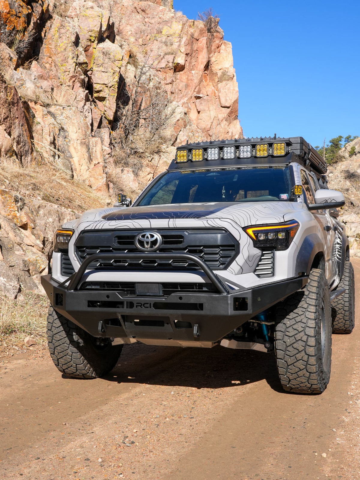 RCI Arapaho front bumper for 2024+ Toyota Tacoma