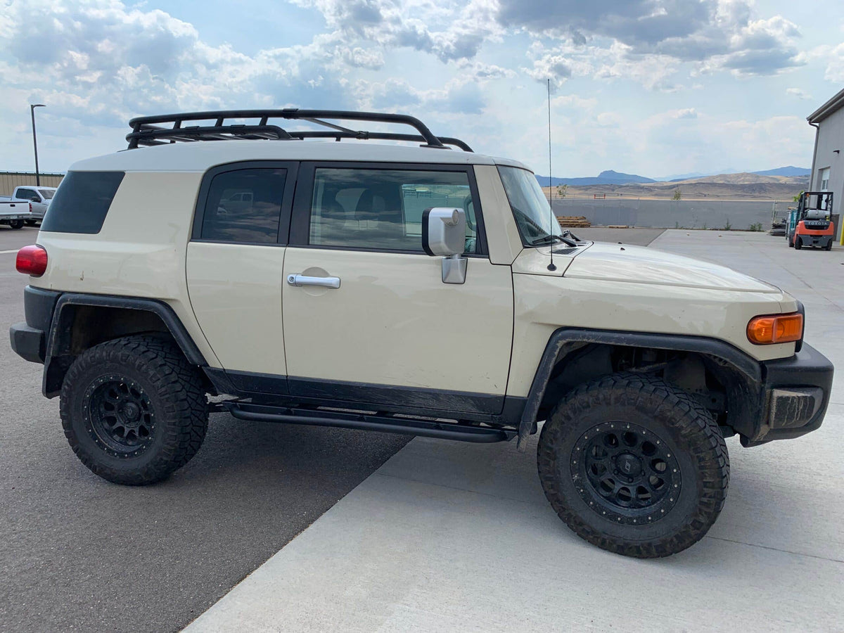 RCI rock sliders for 2007-2014 Toyota FJ Cruiser