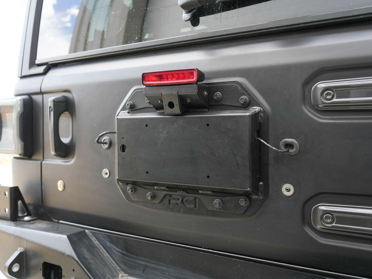 RCI spare tire delete for Jeep Wrangler JLU