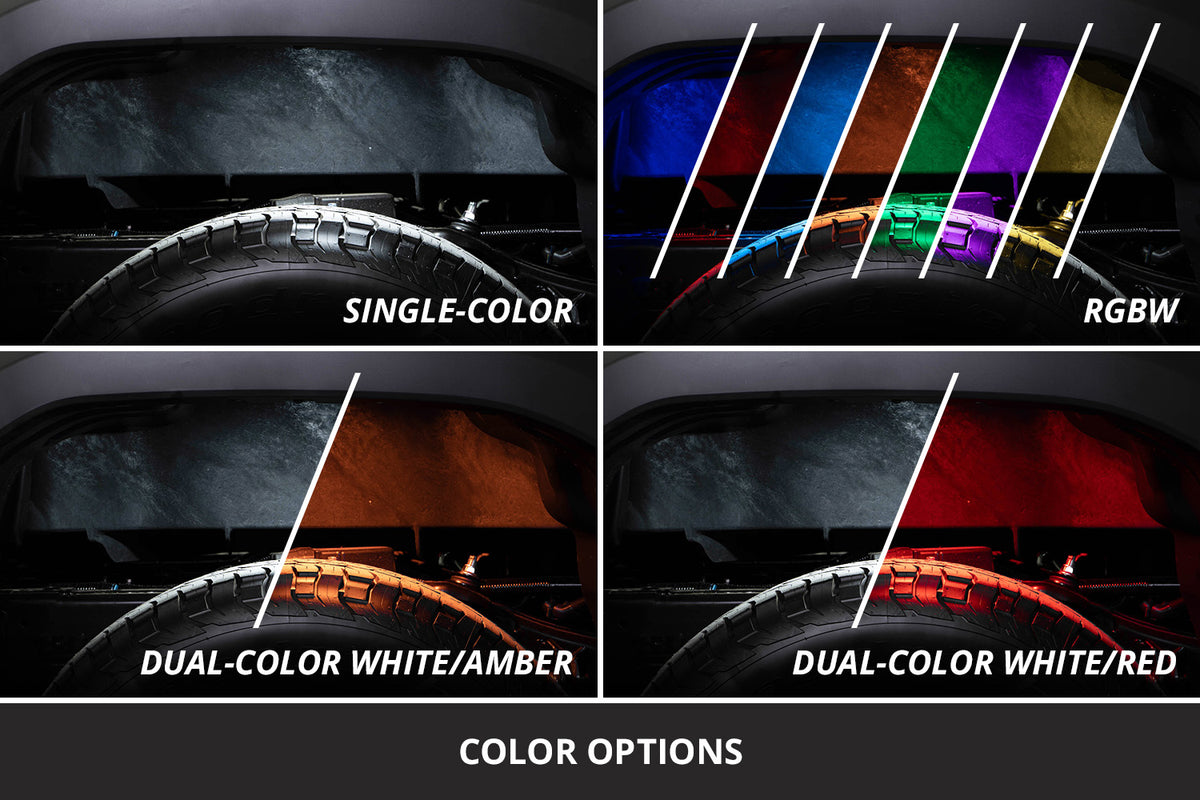 Diode Dynamics Stage Series LED rock light kit (8-pack) for 2024-2026 Toyota Tacoma
