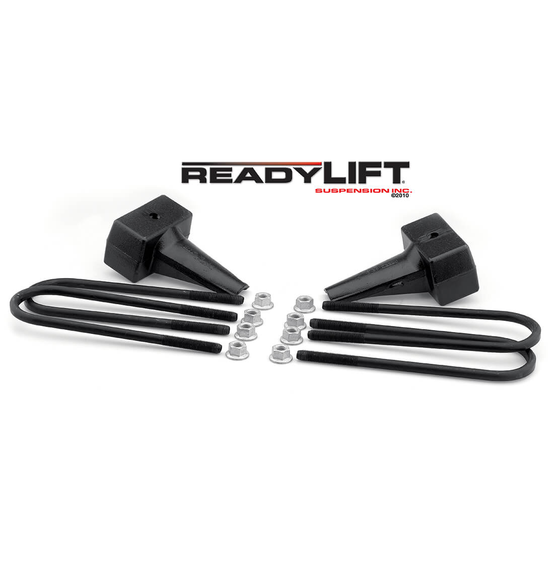 ReadyLIFT 4" Rear Block Kit - Ford Super Duty (1-pc Drive Shaft Only) 1999-2010